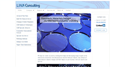 Desktop Screenshot of linx-consulting.com